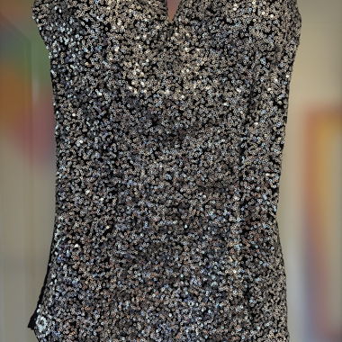 Sequin Bustier Top