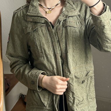 Grüne Jacke