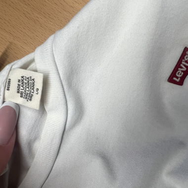 Weisses Levis T-Shirt
