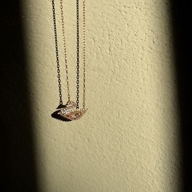 Collier Cygne Swarovski