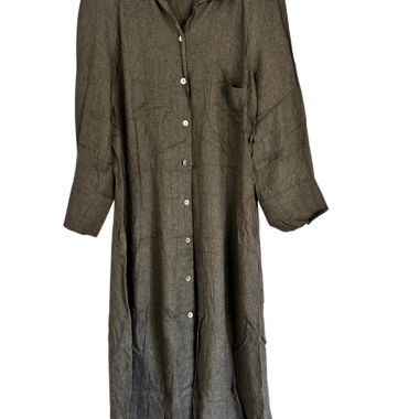 Robe-chemise grise Zara