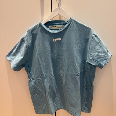 T-shirt bleu Off-White