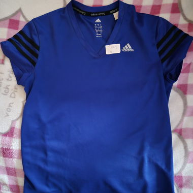 Adidas sports shirt dark blue