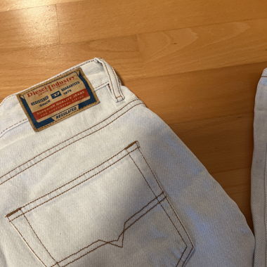 Diesel Pants in light blue
