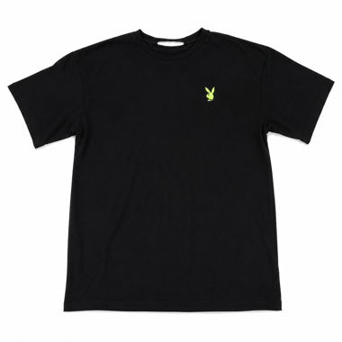 Playboy Black T-Shirt Dress