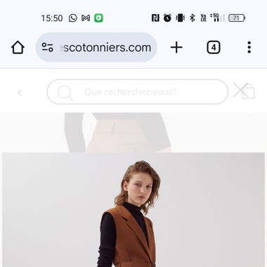 Comptoir des cotonniers Vide dressing 