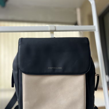 KAPTEN & SON Rucksack Tromso Cream schwarz