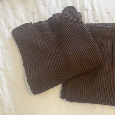 Ensemble brun 