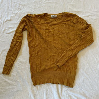 longsleeve giallo scuro