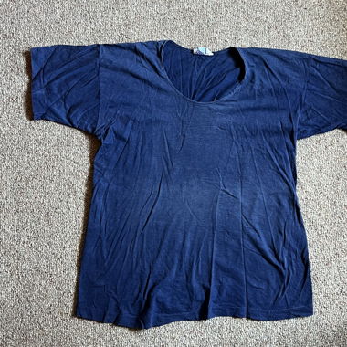 T-Shirt woman, navy blue, M, good quality 