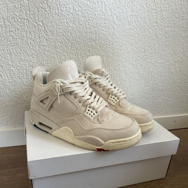 Wmns Air Jordan 4 Retro Blank Canvas