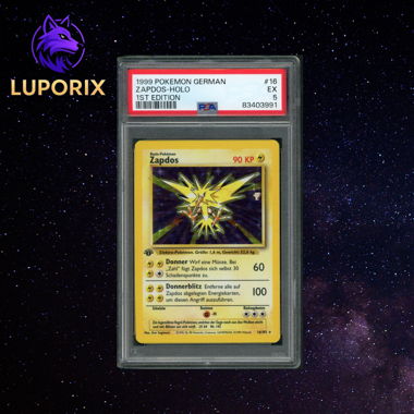 Pokemon PSA 5 Zapdos 16/102 Edizione 1