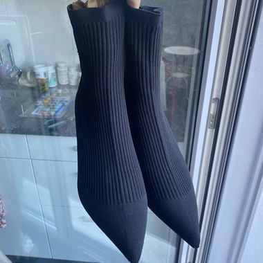 Zara knit ankle boots EU 36