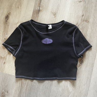 Y2K H&M Divided Crop Top
