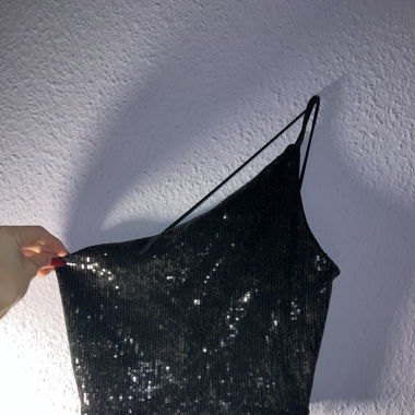 black glitter Ibizatop
