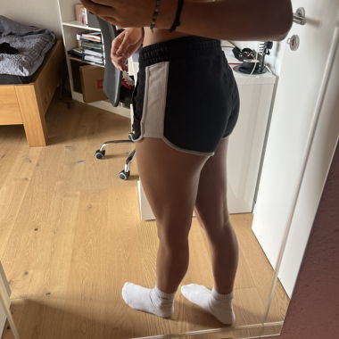 Sportliche Shorts schwarz