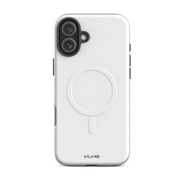 Hardcase iPhone mit MagSafe Weiss iPhone 16 Plus