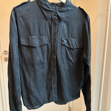 Dunkle Langarm-Bluse - Drykorn