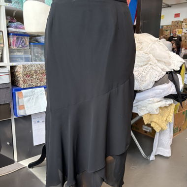 Asymetric Black Biaggini Skirt