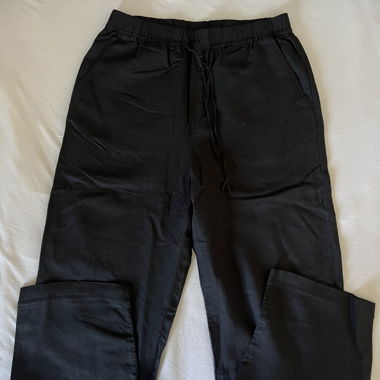 Pantalon en tissu noir H&M NEUF