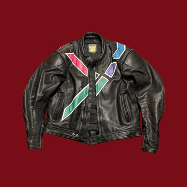 Vintage Leather IXS BIKER JACKET