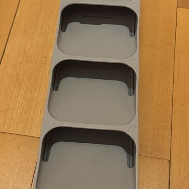 Graue Silikon-Aufbewahrungsbox
