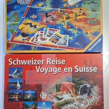 Gioco da tavolo Viaggio in Svizzera e in Europa