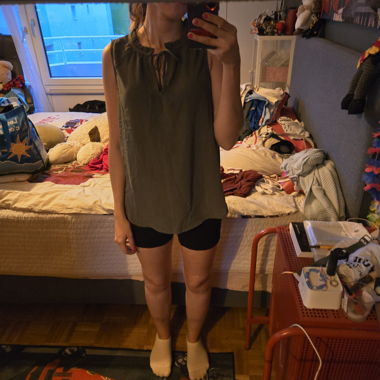 Khaki Tank Top