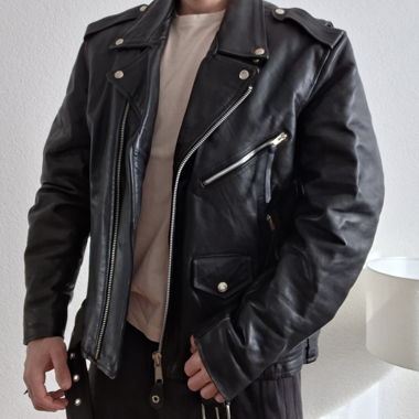 Veste en cuir 