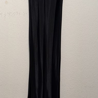 Black Satin Dress