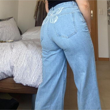 Jeans taille haute