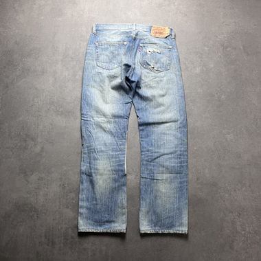 Vintage Levi’s 501 Bootcut Jeans Hellblau W32 L34
