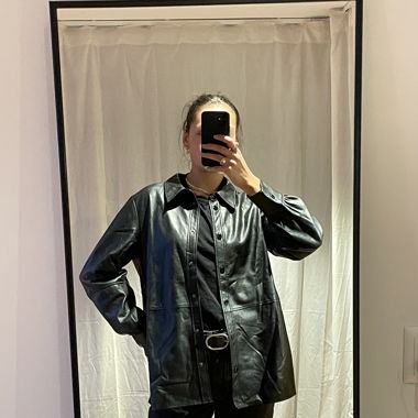 Leather jacket 