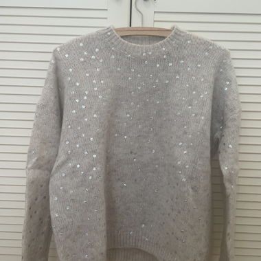 Maglione in maglia scintillante Sezane
