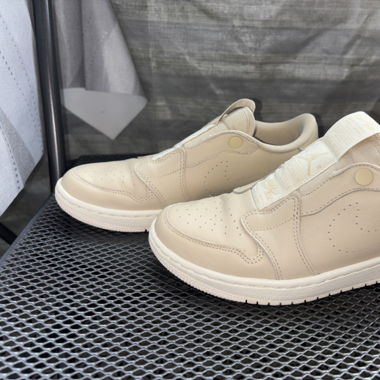 Beige Air Jordan 1 Low 