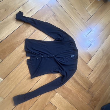 Cardigan nero aderente Skims 