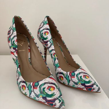 Multicolour San Marina Heels