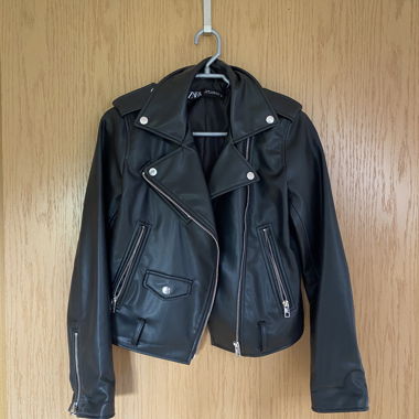 Giacca in pelle Zara