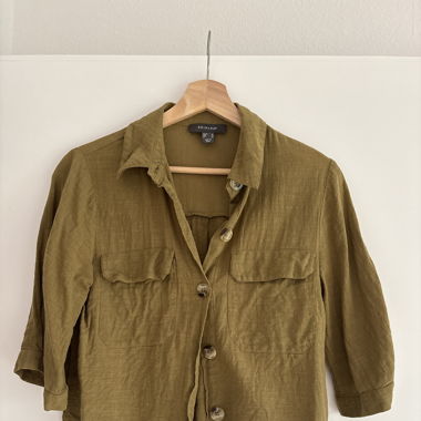 Bluse mit Brusttaschen