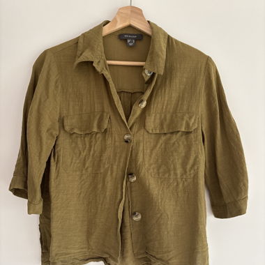 Bluse mit Brusttaschen
