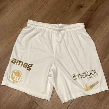 Pantaloncini BSC YB bianco/oro (bambini)