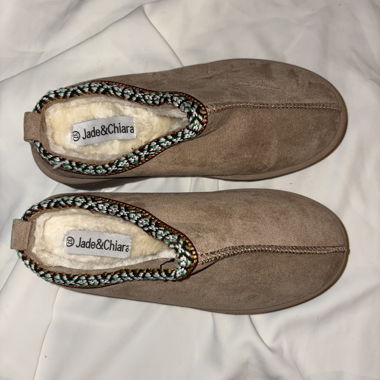 Mules fourrées Jade&Chiara
