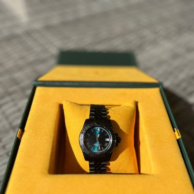 Seiko-Mod, Yacht-Master Hommage 40mm - Green/Gold 