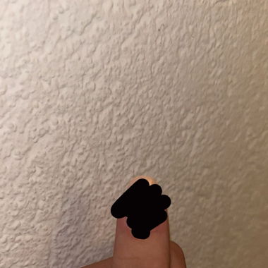 Blauer Fingerring