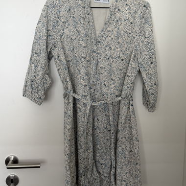 Robe-tunique Zara à motif avec ruban