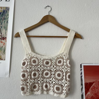 Crochet Top by Abercrombie & Fitch