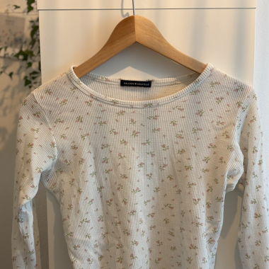 Brandy Sweatshirt mit Blümchen
