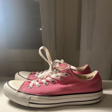 Pinke Converse