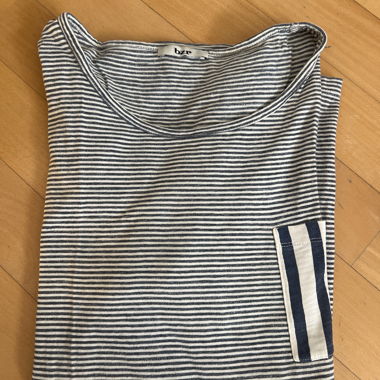 Gestreiftes Langarmshirt