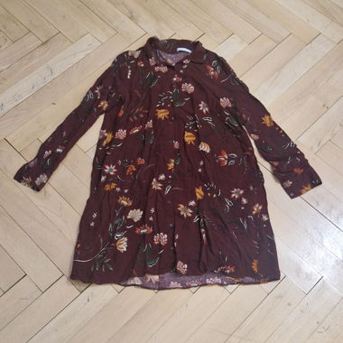 Robe tunique à fleurs